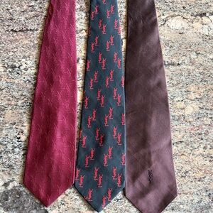 Yves Saint Laurent Tie Trio Vintage